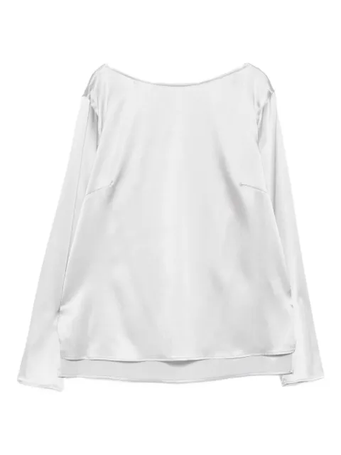 Purotatto long-sleeve blouse Grey SS240281605