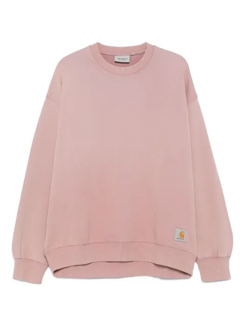 Carhartt WIP Hudson cotton crew-neck sweatshirt Pink I035186