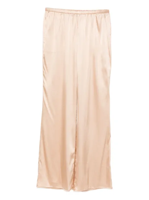 Purotatto elasticated-waistband trousers Neutrals SS240283020