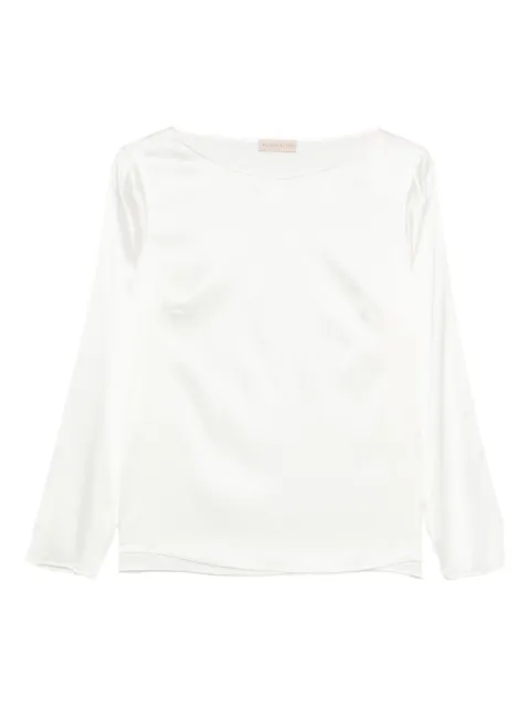 Purotatto long-sleeve blouse White SS240281605111LATTE