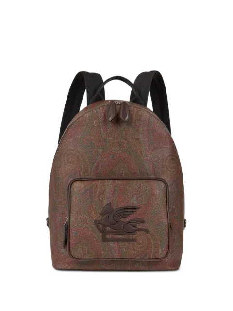 ETRO paisley-jacquard backpack Brown MP1F0007AA012