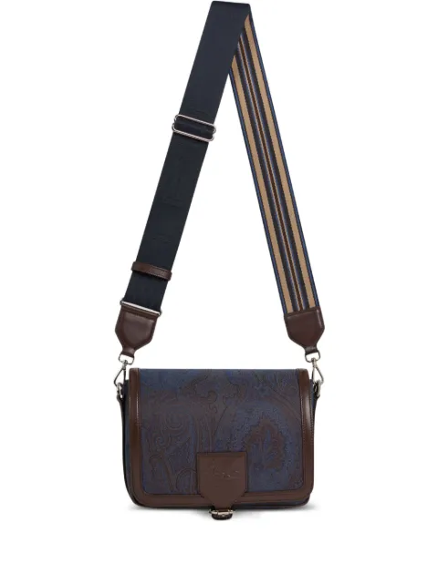 ETRO paisley-jacquard shoulder bag Blue MP1C0009AA061