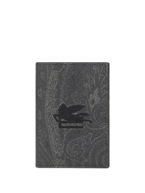 ETRO Essential Arnica passport case with Pegaso Grey MP2N0001AA012