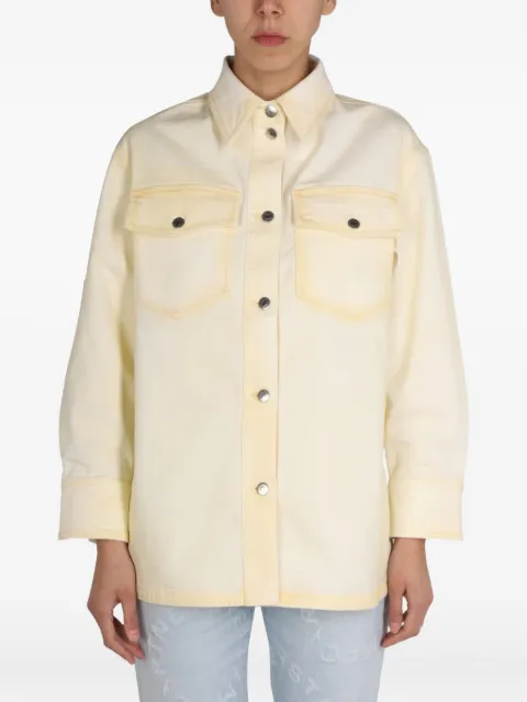 Stella McCartney pocket denim jacket Yellow 6029213SOH75