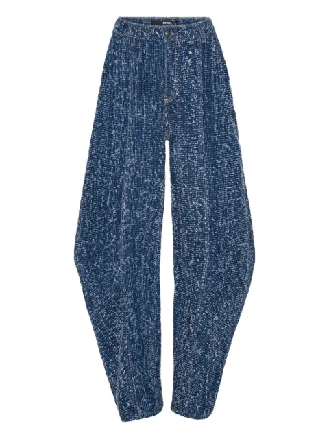 ROTATE BIRGER CHRISTENSEN bubble-hem loose-fit pants Blue 1142001603
