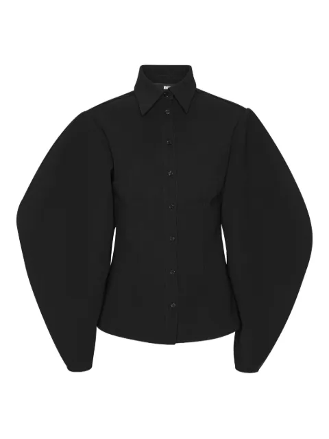 ROTATE BIRGER CHRISTENSEN suiting fitted shirt black Black 115044100