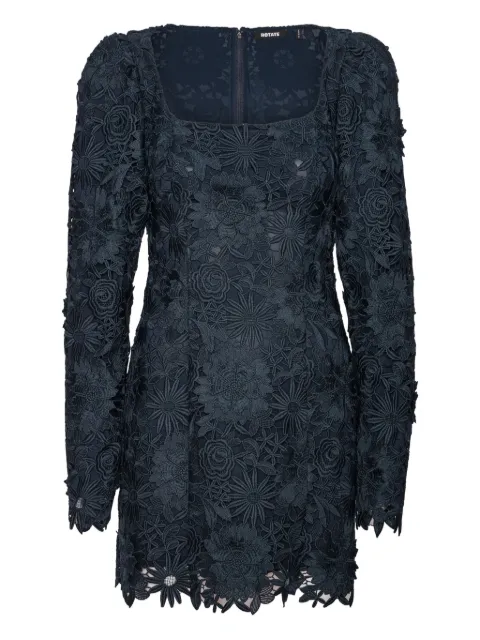 ROTATE BIRGER CHRISTENSEN lace-embellished mini dress Blue 1150321725