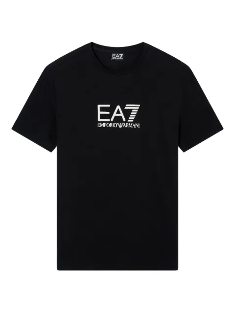 Ea7 Emporio Armani logo-print T-shirt Black 7M000667AF13739