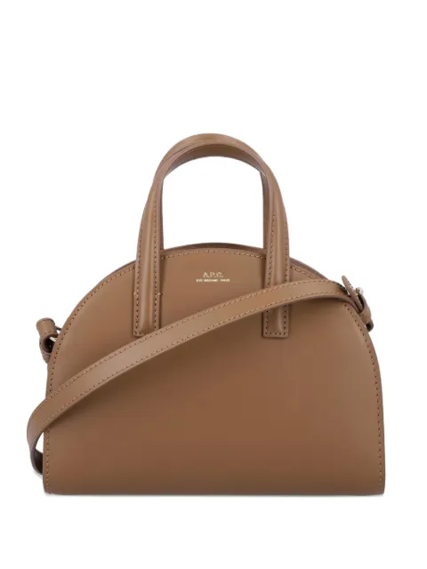 A.P.C. top handle shoulder bag Brown PXCAXF61942CAW