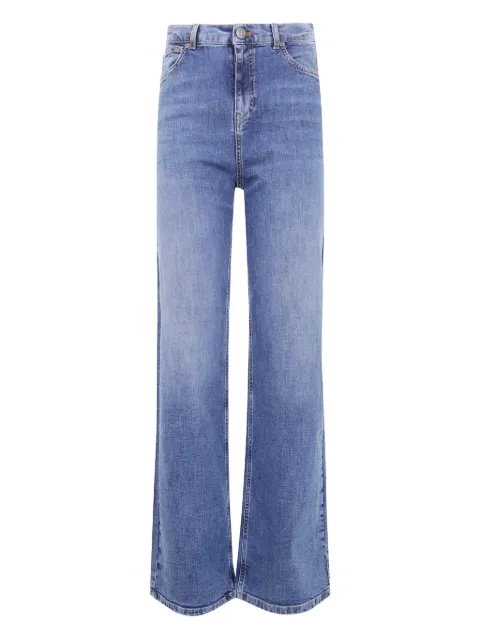 TWINSET light-wash straight-leg jeans Blue 252TP2670