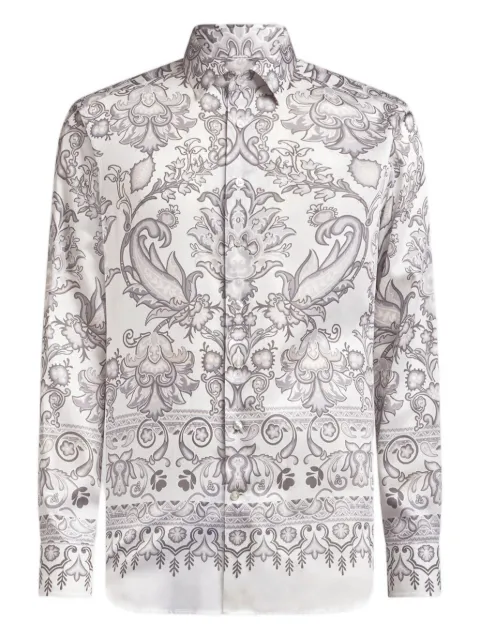ETRO paisley-print cotton shirt Neutrals MRIB000199SP5F3
