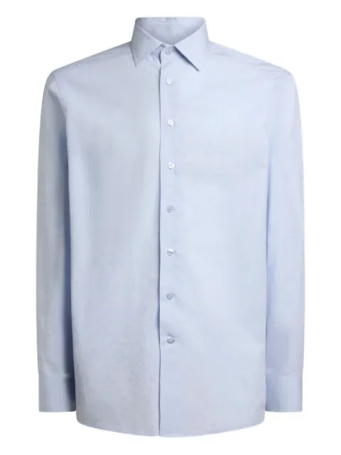 ETRO jacquard floral shirt Blue MRIB000199TJ5B8