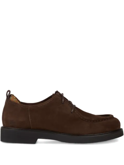 ETRO suede Derby shoes Brown MS4J0009AP329