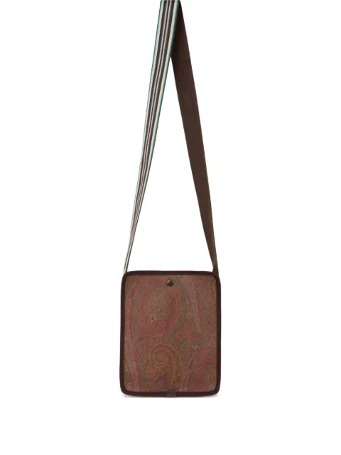 ETRO small Arnica paisley-patterned shoulder bag Brown MP1C0015AA012