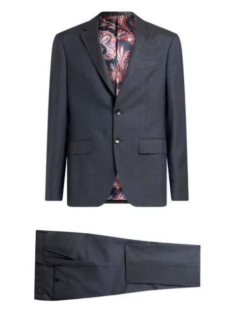 ETRO pinstripe suit Blue MRGB000699TR267