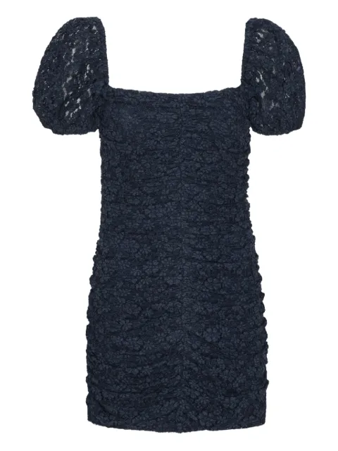 ROTATE BIRGER CHRISTENSEN puff-sleeve mini dress Blue 1143621725