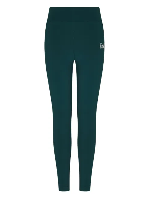 Ea7 Emporio Armani high-waisted logo-print leggings Green 7W000232AF12625
