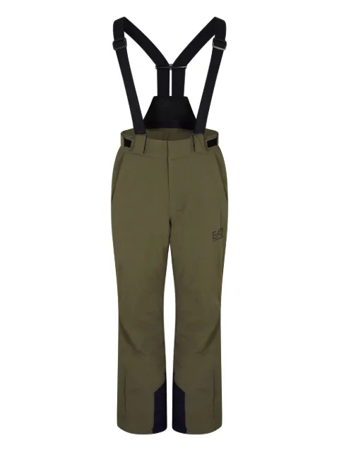Ea7 Emporio Armani suspenders ski trousers Green 7M000465AF13889
