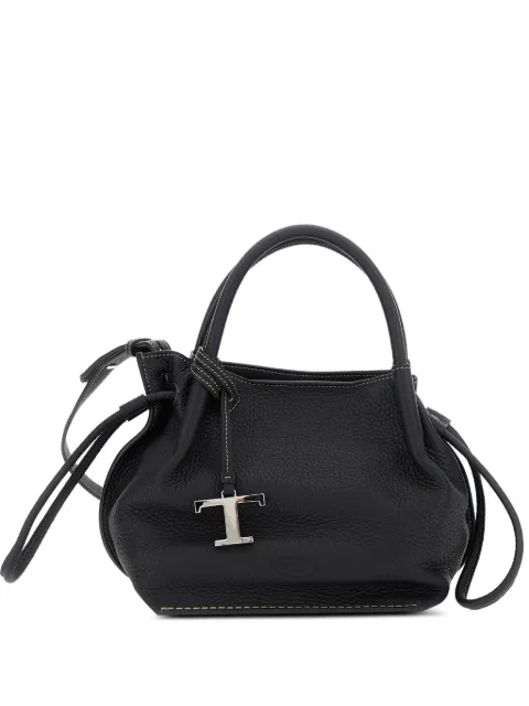 Tod's Buz T-logo tote bag Black XBWBUZS9200WNT