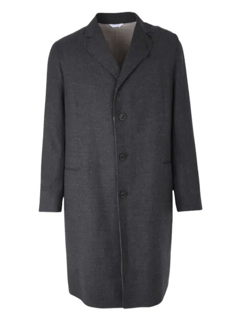 Boglioli buttoned overcoat Grey OC0220FB5009