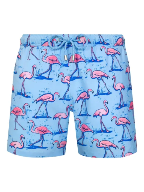 Bluemint flamingo-print swim shorts Blue BM25003131MS