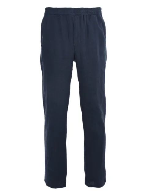 Bluemint elastic-waist linen trousers Blue BM25009296MS