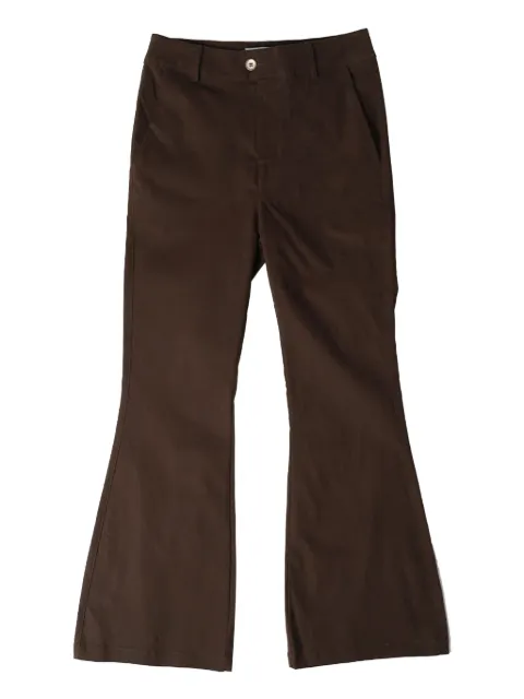 House of Sunny évasé trousers Brown VOL2216