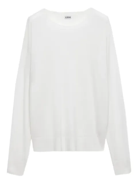 LOEWE wool sweater White S359Y14KHR