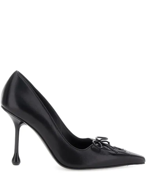 Jimmy Choo Scarlet lace-up pumps Black SCARLETT95NAP