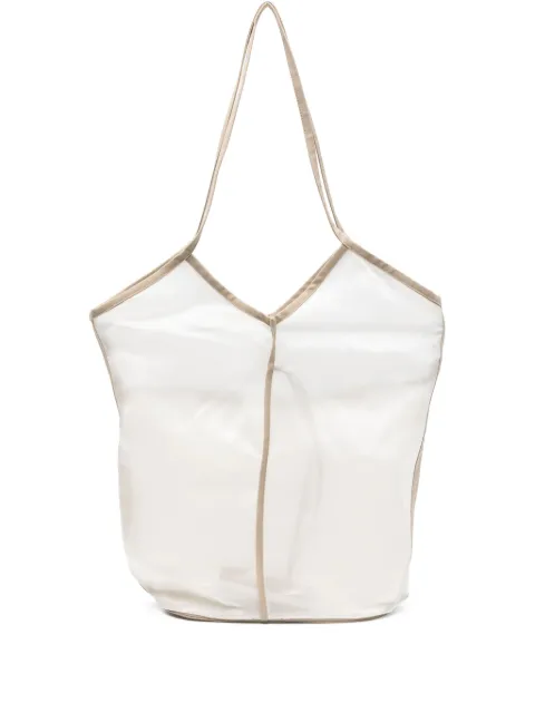 Hereu double-handle tote bag Neutrals CARSMWBS25