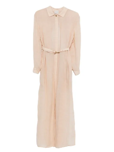 Le Kasha linen dress Neutrals JAFFAV0