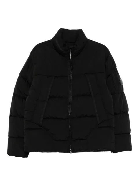 C.P. Company quilted panelled jacket Black 19CMOW239A005864G