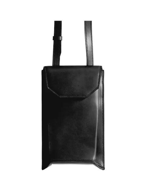 Merryl Tielman Joost leather cross body bag Black JOOBLATOS25A