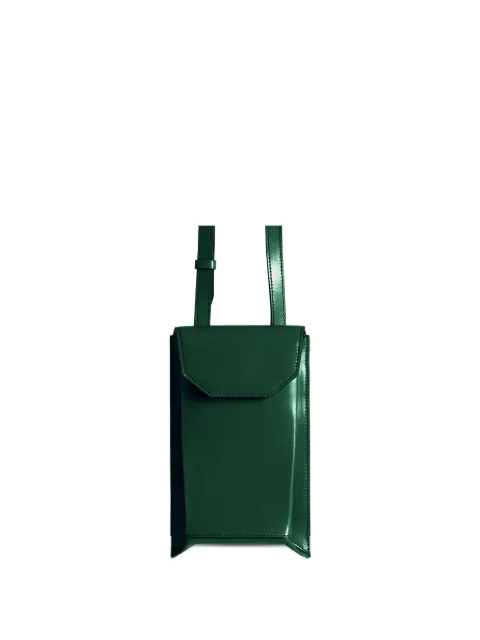 Merryl Tielman Joost leather cross body bag Green JOODGRKEN24A