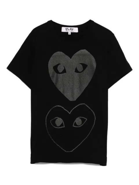 Comme Des Garçons Pre-Owned 2010s logo-print T-shirt Black CO250LB