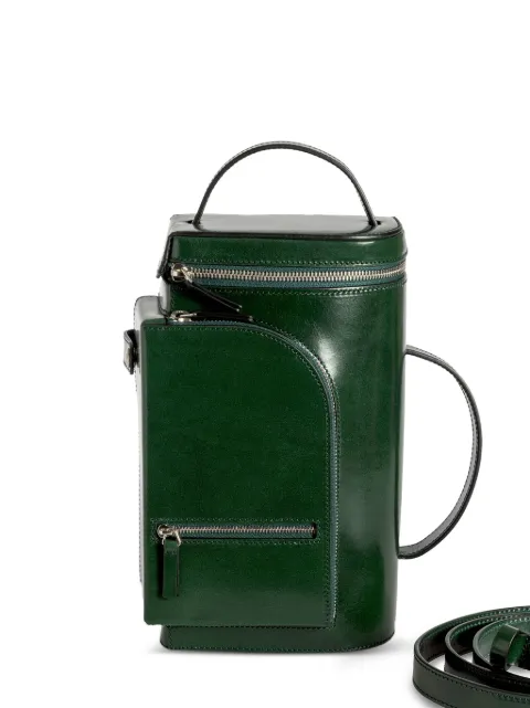 Merryl Tielman Fabiola zip-fastening tote bag Green FABDGRKEN23A