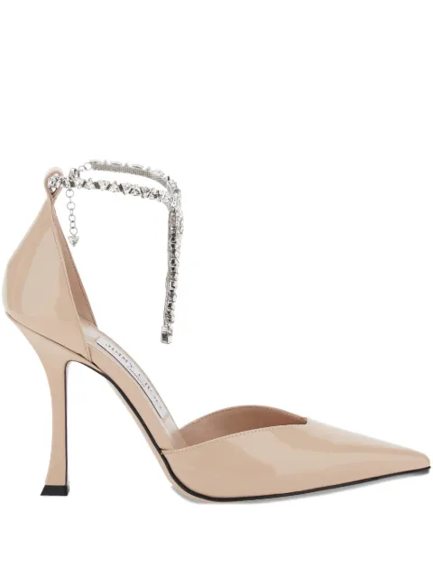 Jimmy Choo Stevie 100 pumps Neutrals STEVIE100PAT