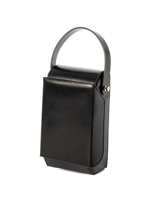 Merryl Tielman Frank top-handle leather cross body bag bag Black FRABLAKEN23A