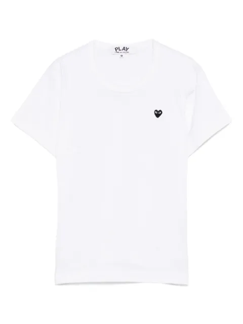 Comme Des Garçons Pre-Owned 2010s logo-appliqué T-shirt White CO250LA