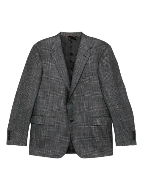 Canali checked blazer Grey 12280CF01752