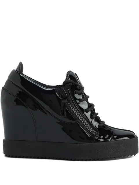 Giuseppe Zanotti Addy Wedge zip-fastening sneakers Black RW50023H02