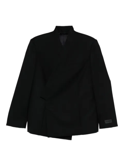Kenzo asymmetric wrap jacket Black PFF62VE2659I