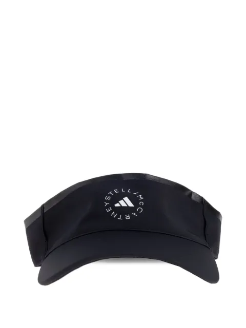 adidas by Stella McCartney logo-print sun visor Black JY4083