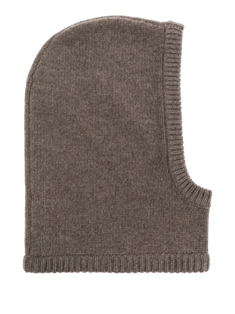 Lisa Yang Astri knitted balaclava hat Brown 4025302