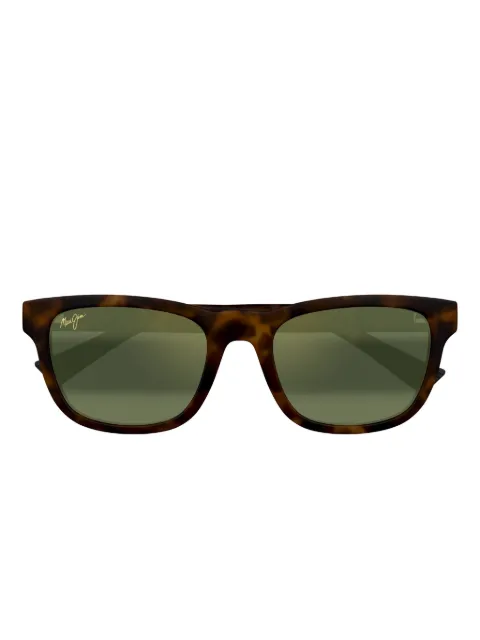 Maui Jim Kāpi‘I polarized square sunglasses Brown MJ0617S