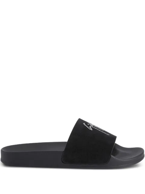 Giuseppe Zanotti Brett crystal-embellished sandals Black RW50031H02