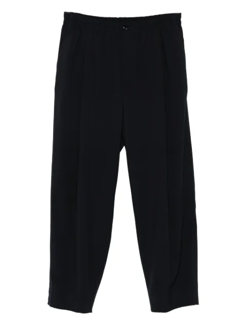 Giorgio Armani virgin-wool pleated trousers Blue GM002253TE17862