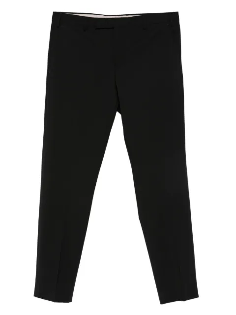 PT Torino slim-fit pressed-crease trousers Black COAFX0Z00FWDMA37