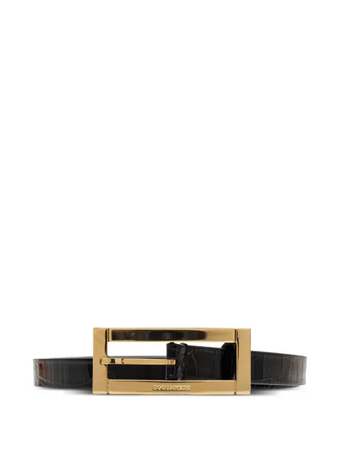 DSQUARED2 buckled leather belt Black BEW044413880001