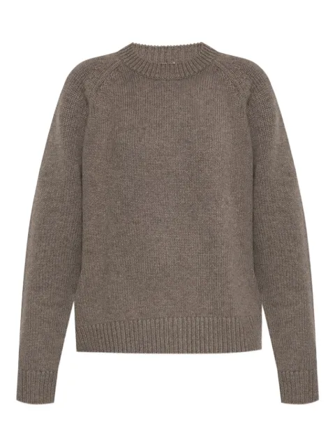 Lisa Yang Anine ribbed-knit sweater Brown 2025321